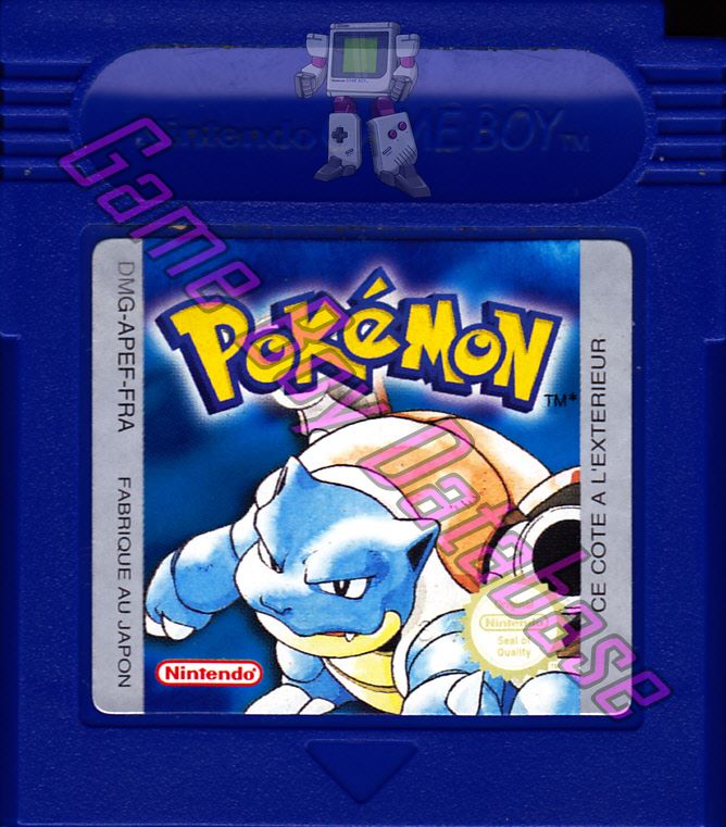 Pokemon Version bleue NFRA-1 Cartridge