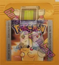 Pokemon Gelbe Edition NNOE Cartridge