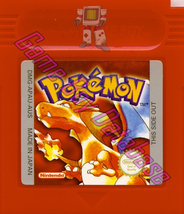 Pokemon Red Version AUS Cartridge