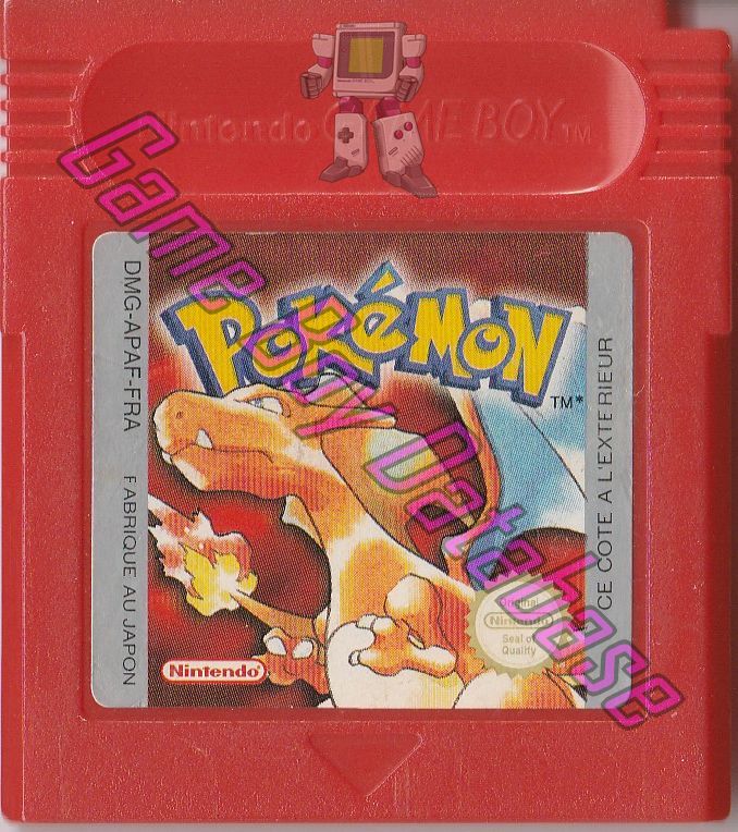 Pokemon Version Rouge NFRA-3 Cartridge