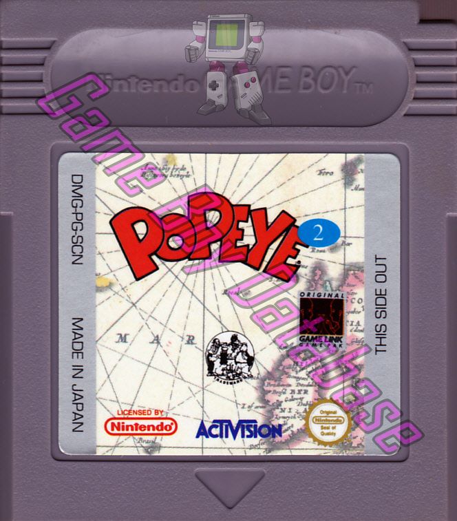 Popeye 2 SCN Cartridge