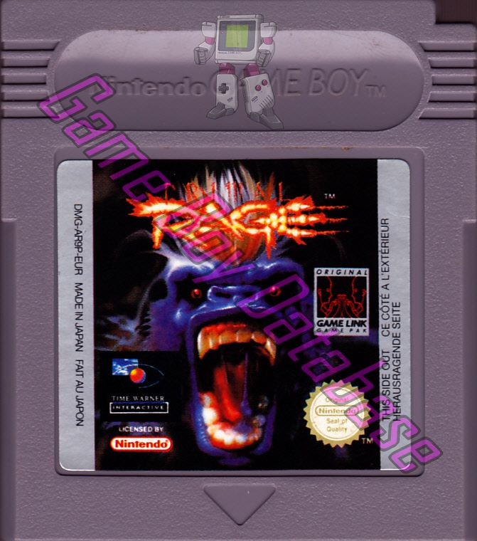 Primal Rage EUR Cartridge