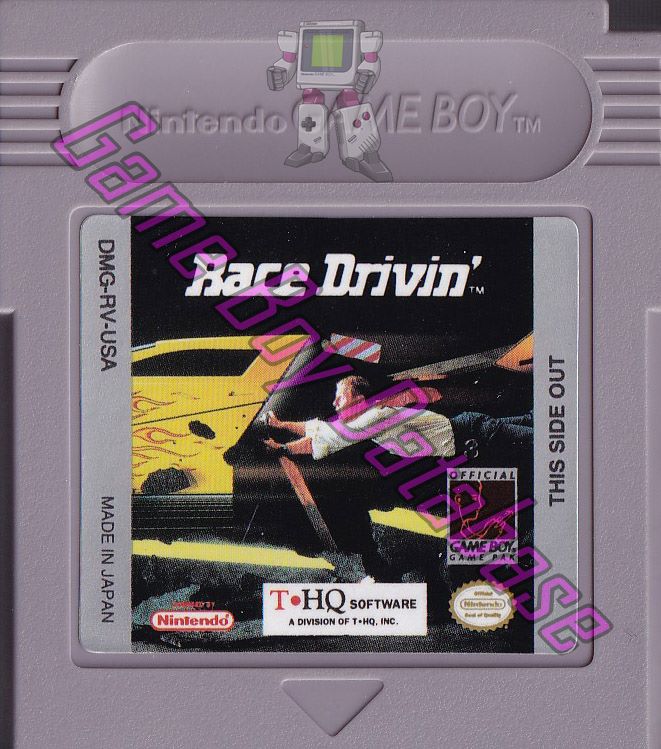 Race Drivin' USA Cartridge