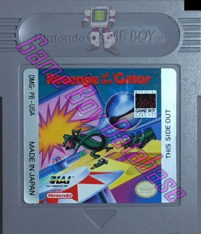 Revenge of the Gator USA Cartridge