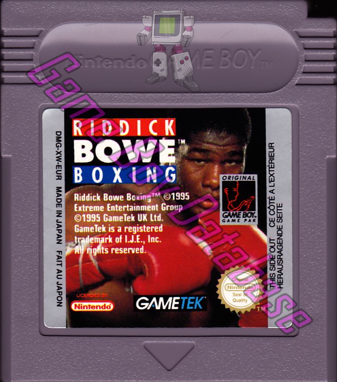 Riddick Bowe Boxing EUR Cartridge