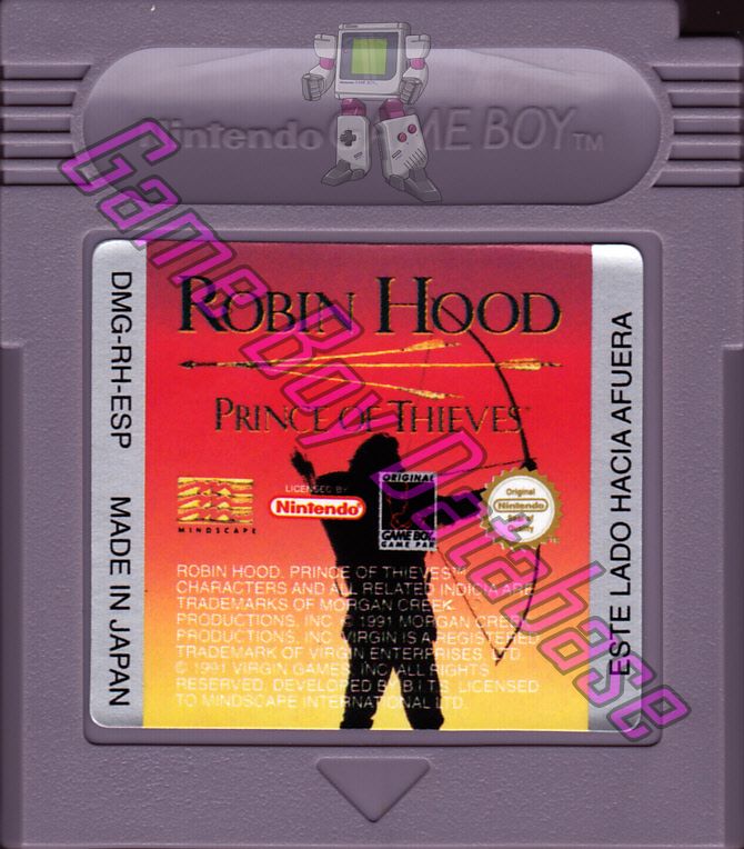 Robin Hood Prince of Thieves ESP Cartridge