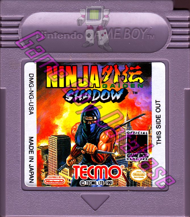 Ninja gaiden Shadow Warriors USA Cartridge