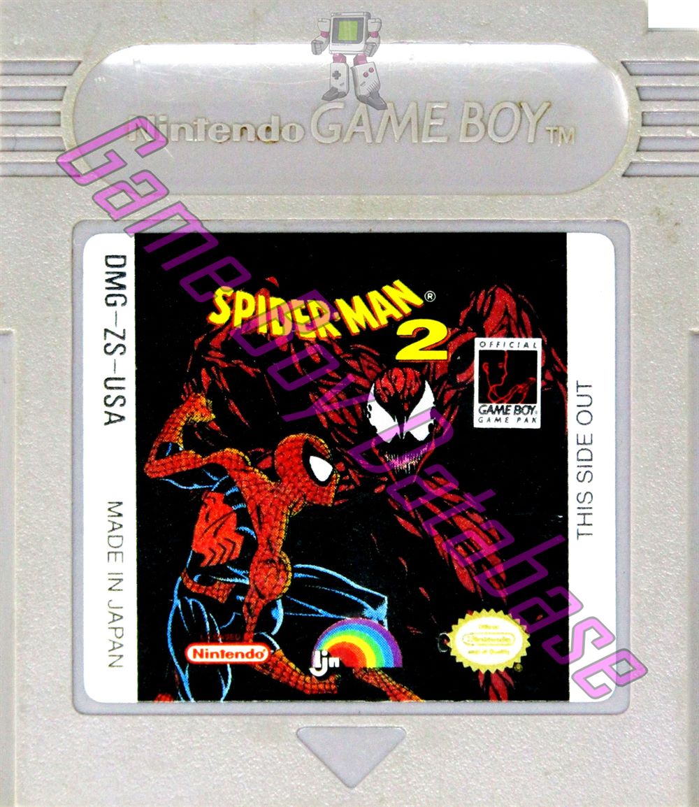 Spider-Man 2 USA Cartridge