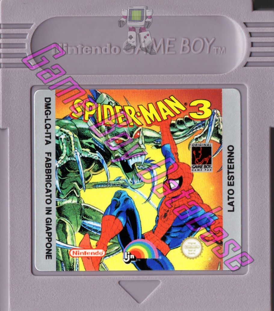 Spider-Man 3 Invasion of the Spider-Slayers ITA Cartridge