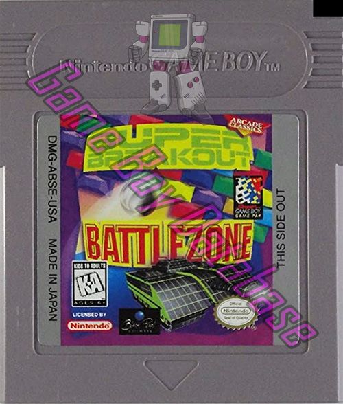 Super Break Out / Battle Zone USA Cartridge