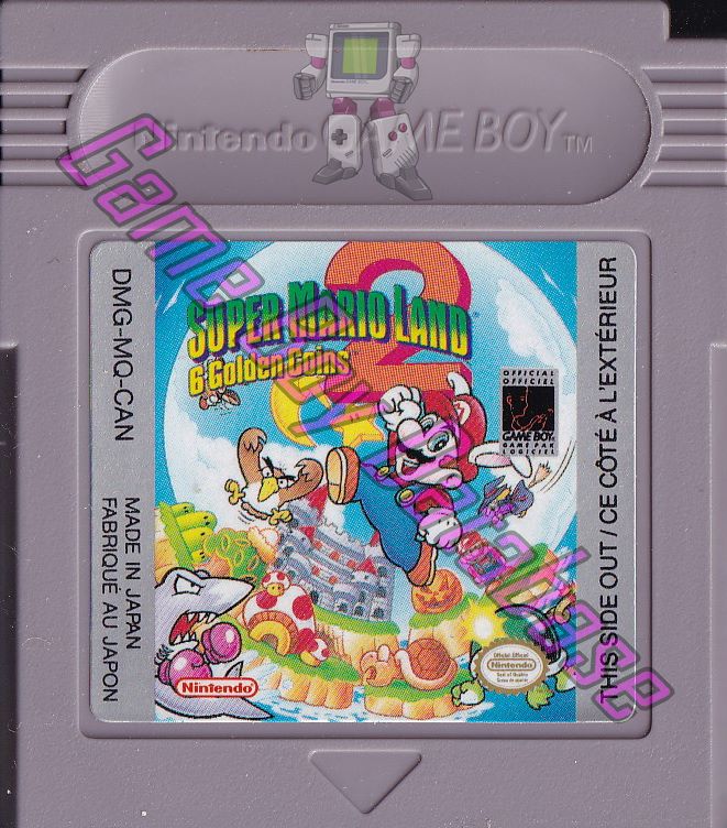 Super Mario Land 2: 6 Golden Coins  CAN Cartridge