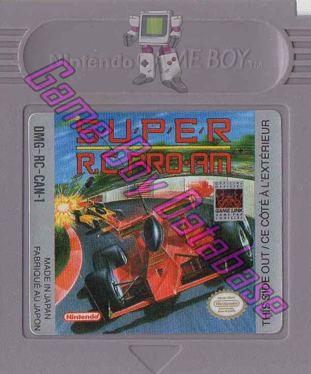 Super R.C. Pro-Am CAN Cartridge