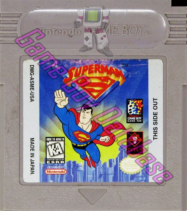 Superman USA Cartridge