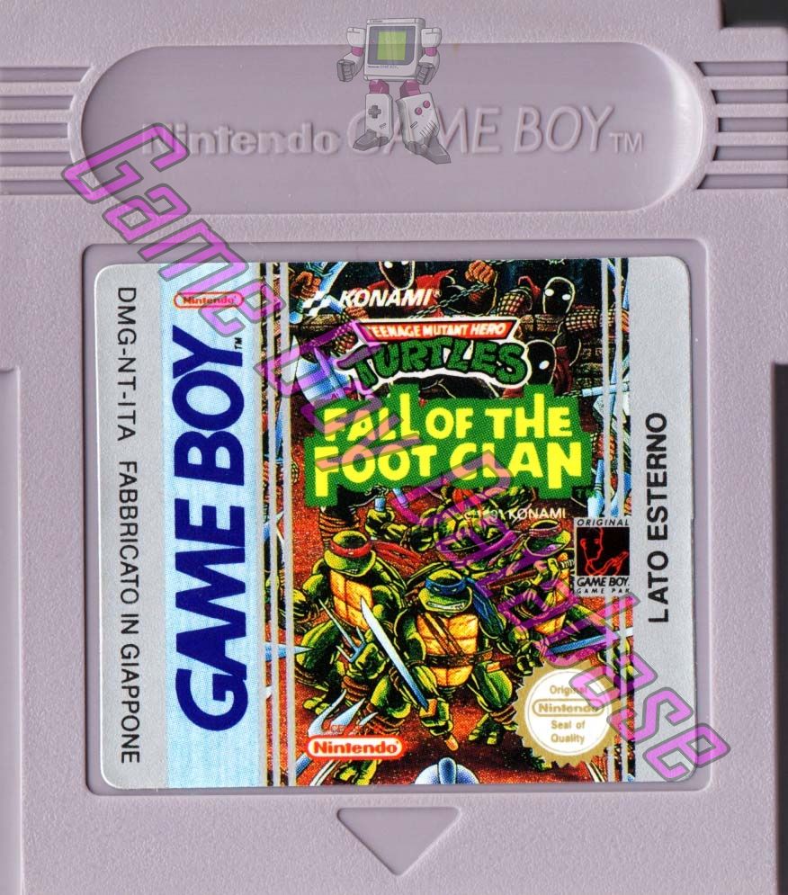 Teenage Mutant Ninja Turtles Fall of the Foot Clan ITA Cartridge