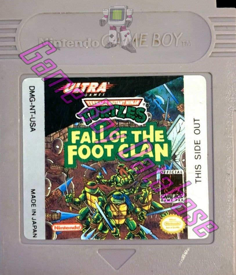 Teenage Mutant Ninja Turtles Fall of the Foot Clan USA Cartridge