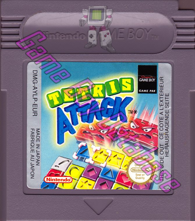 Tetris Attack NUKV Cartridge