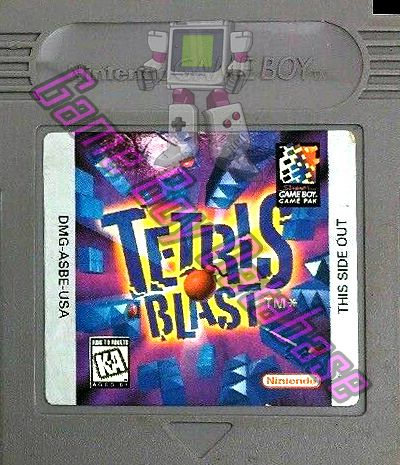 Tetris Blast USA Cartridge