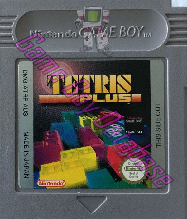 Tetris Plus AUS Cartridge