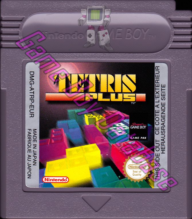 Tetris Plus NEAI Cartridge