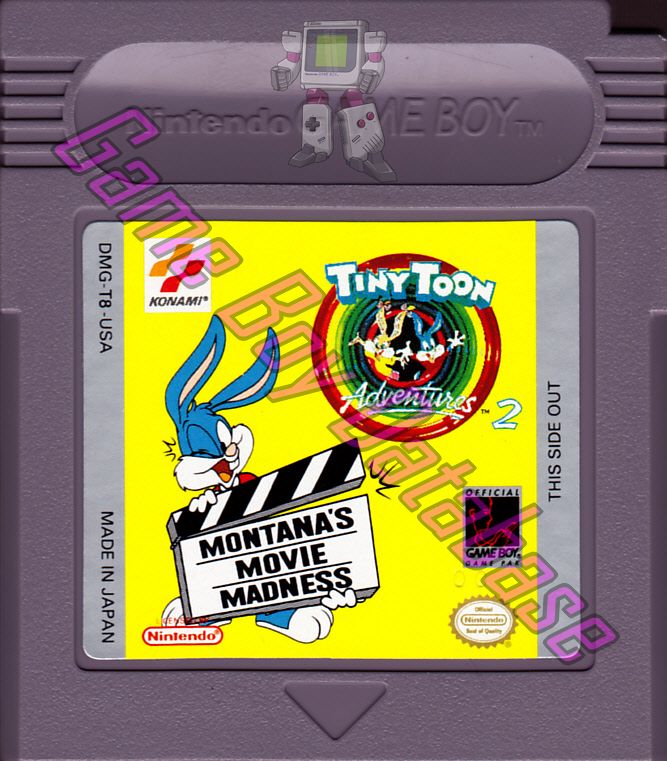 Tiny Toon Adventures 2 Montana's Movie Madness USA Cartridge