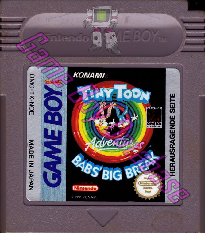 Tiny Toon Adventures Babs' Big Break NOE Cartridge