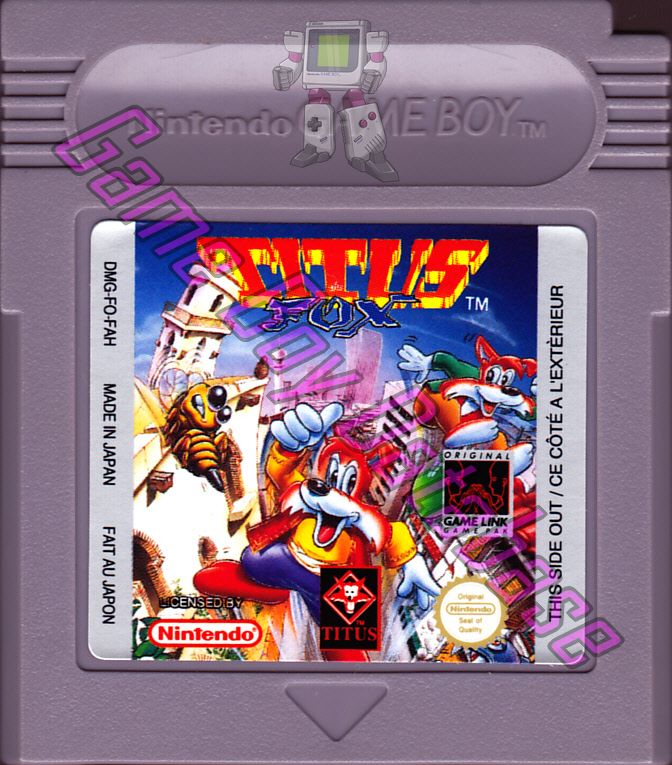 Titus the Fox FAH Cartridge