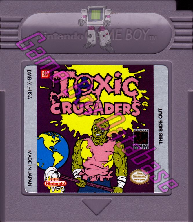 Toxic Crusaders USA Cartridge