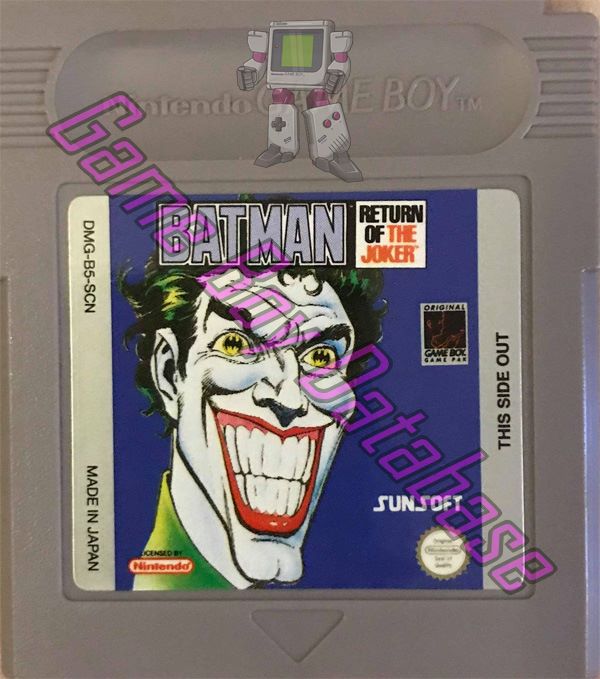 Batman Return of the Joker SCN Cartridge