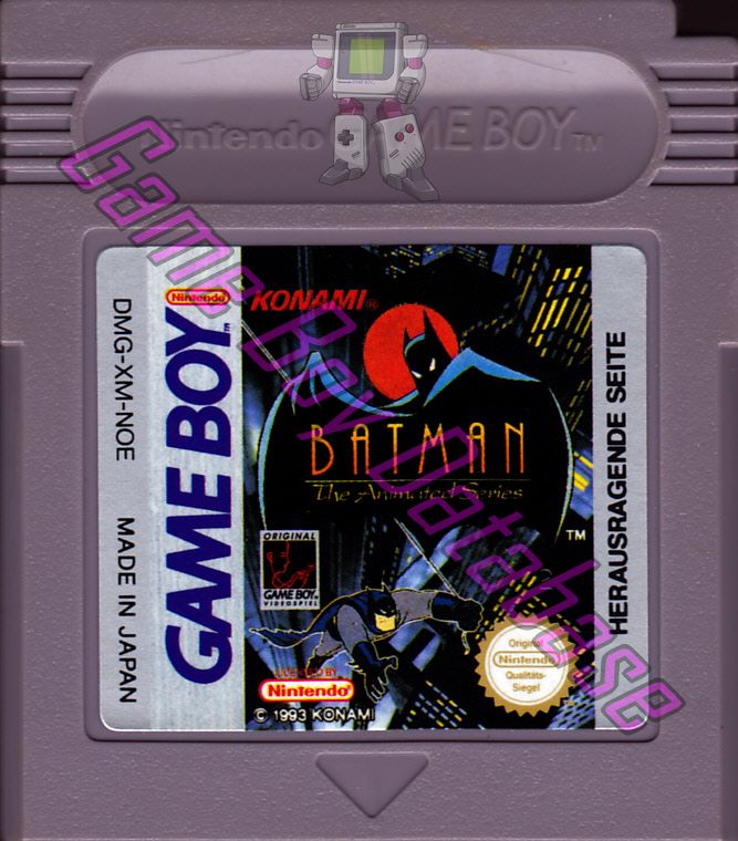 Batman the Animated Series FAH Cartridge