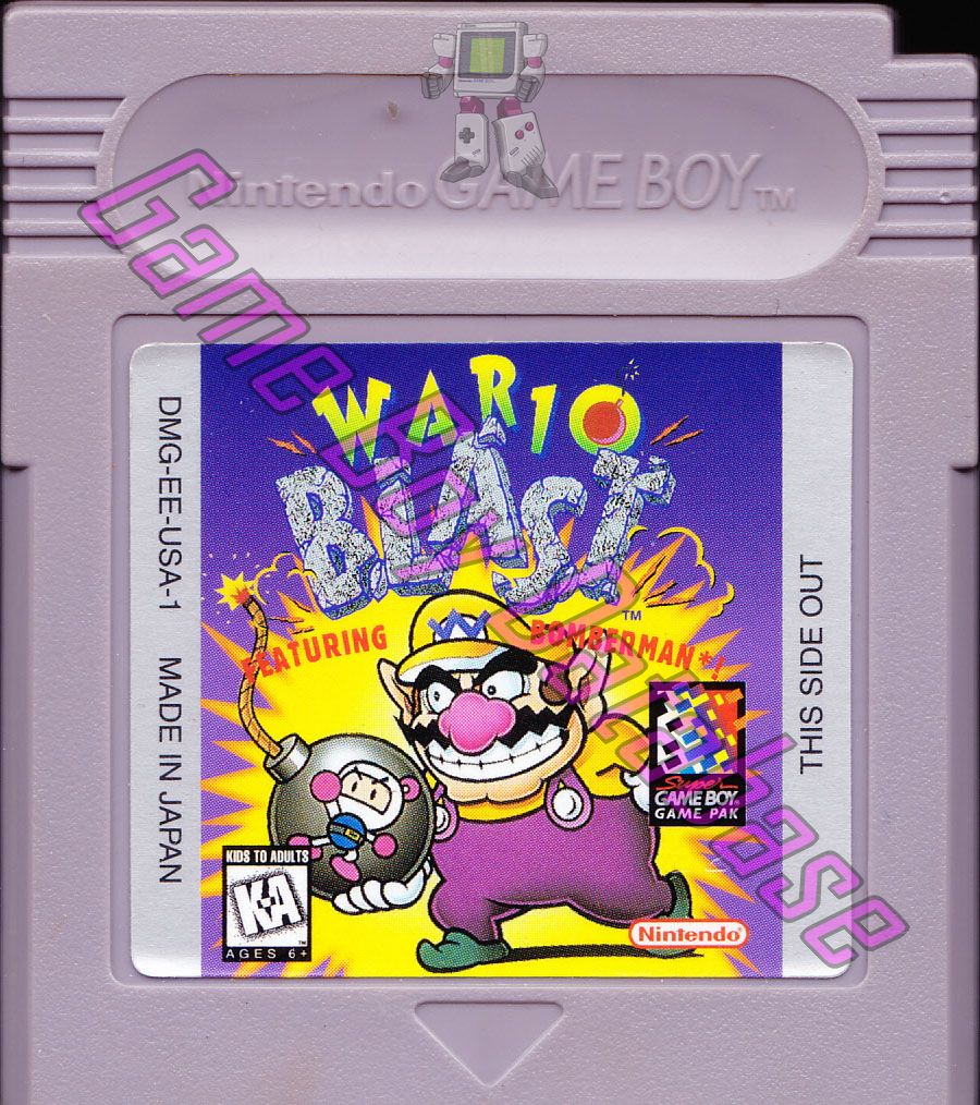 Wario Blast Featuring Bomberman! USA-1 Cartridge