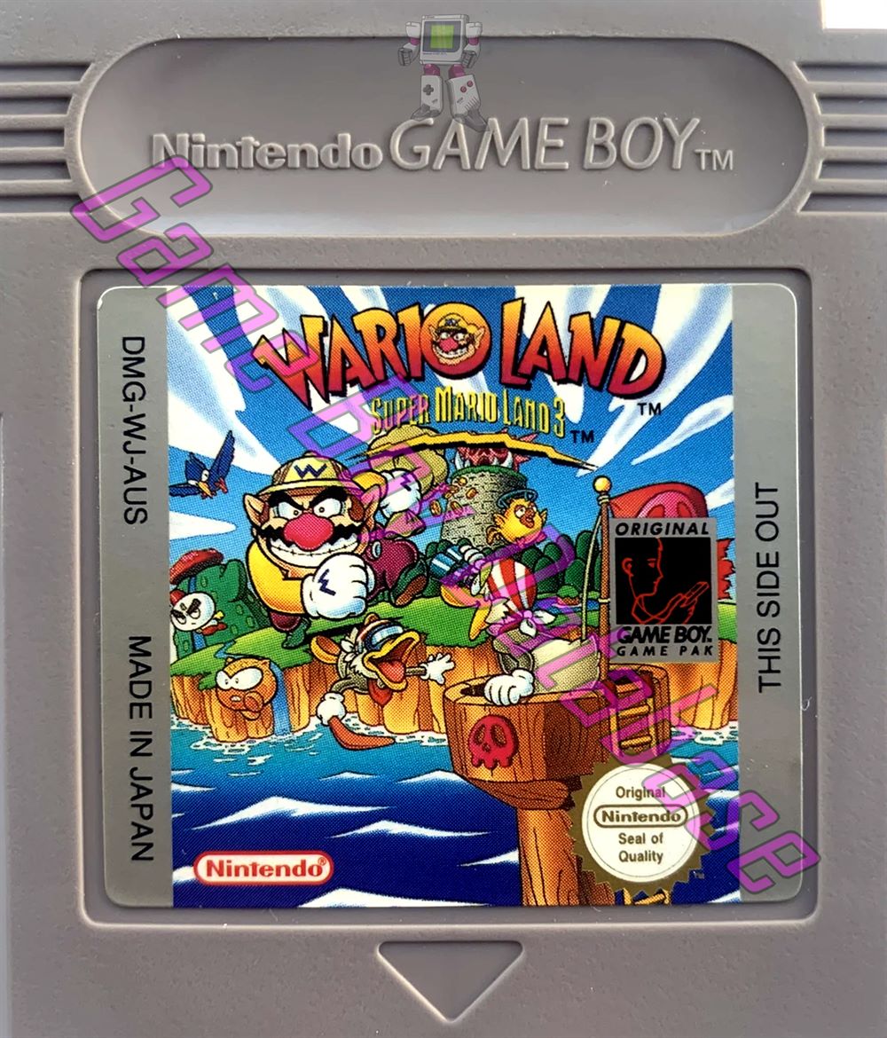 Wario Land: Super Mario Land 3 AUS Cartridge