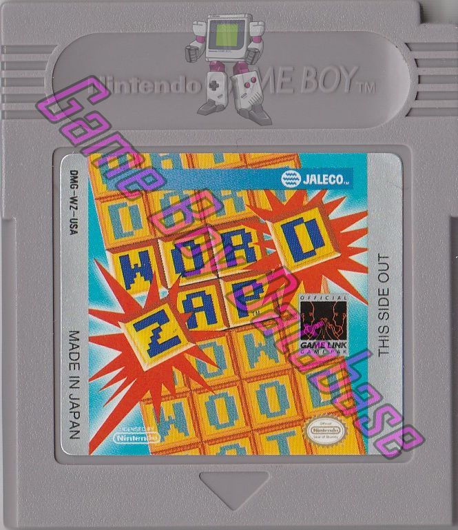 Word Zap USA Cartridge