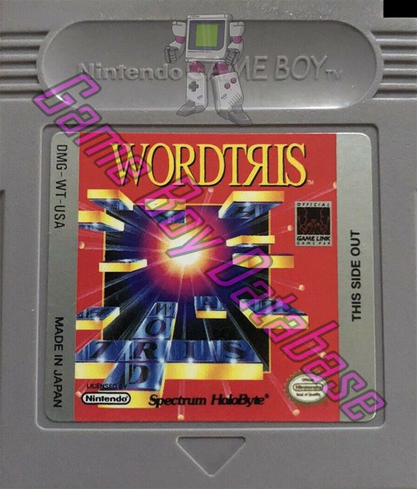 Wordtris USA Cartridge