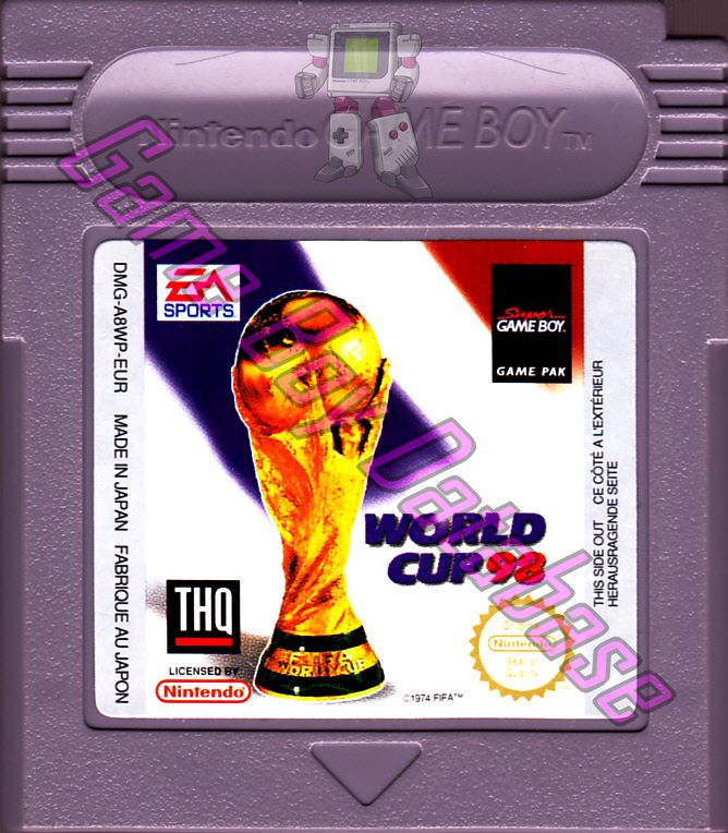 World Cup 98 EUR Cartridge