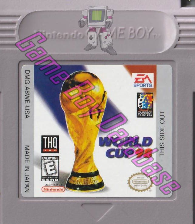 World Cup 98 USA Cartridge