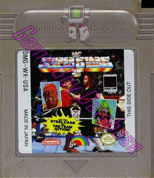 WWF Superstars 2 USA Cartridge