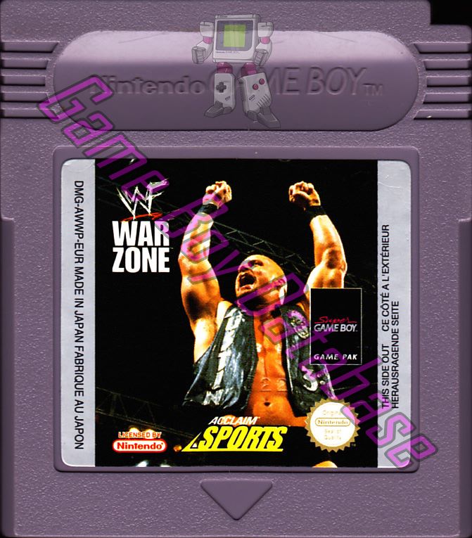 WWF War Zone EUR Cartridge