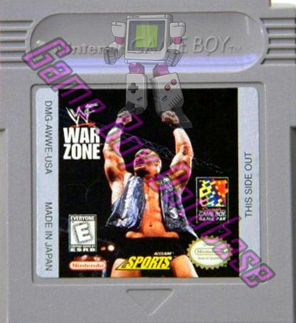 WWF War Zone USA Cartridge