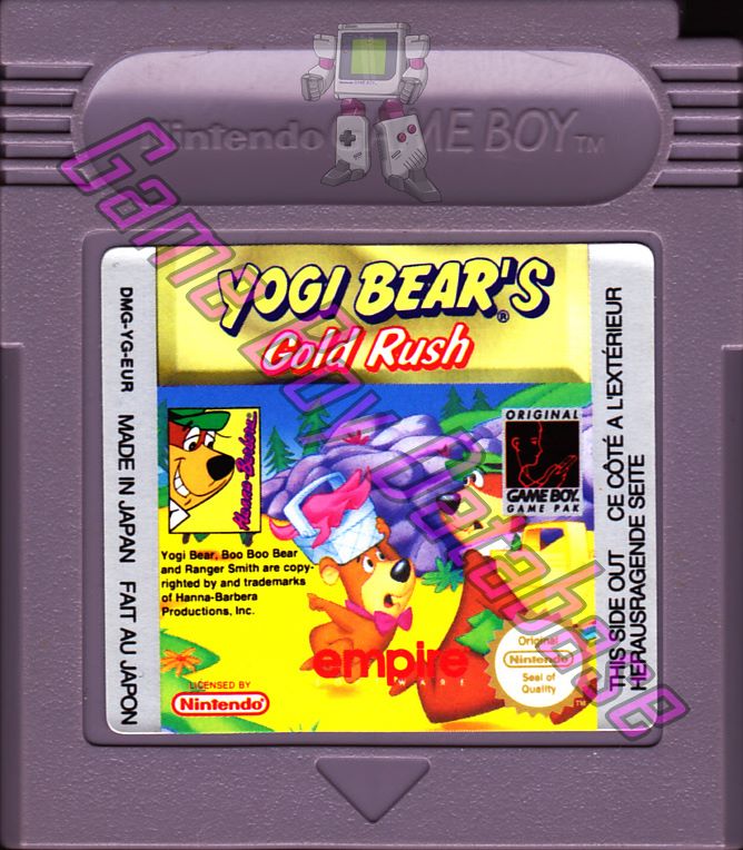 Yogi Bear's Gold Rush EUR Cartridge