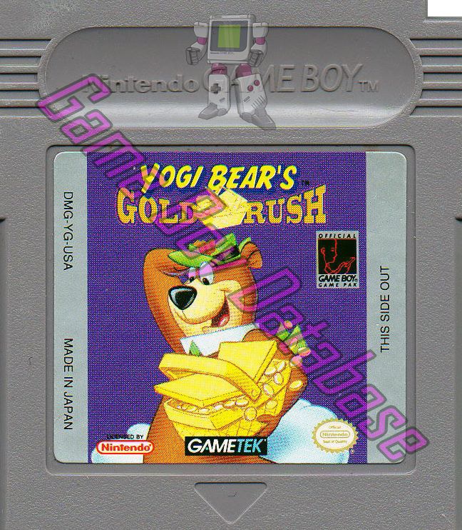 Yogi Bear's Gold Rush USA-1 Cartridge