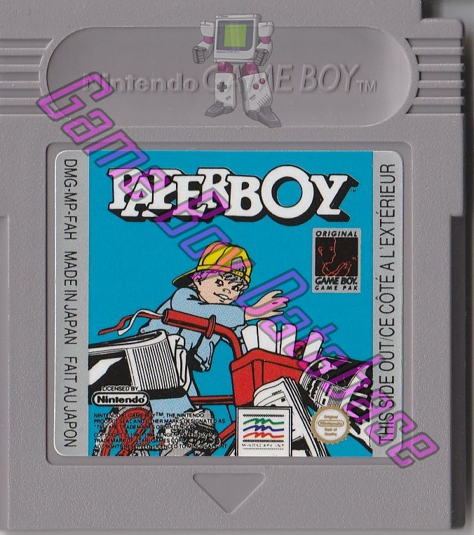 Paperboy FAH Cartridge