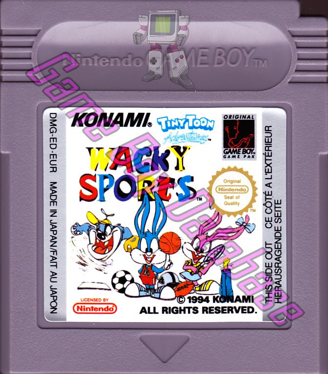 Tiny Toon Adventures Wacky Sports EUR-1 Cartridge