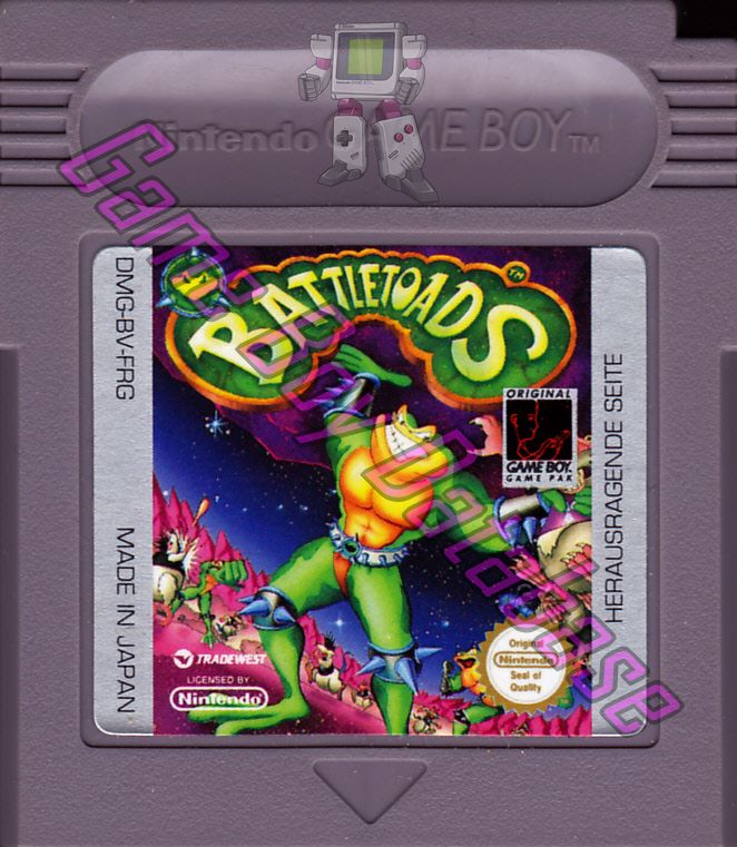 Battletoads FRG Cartridge