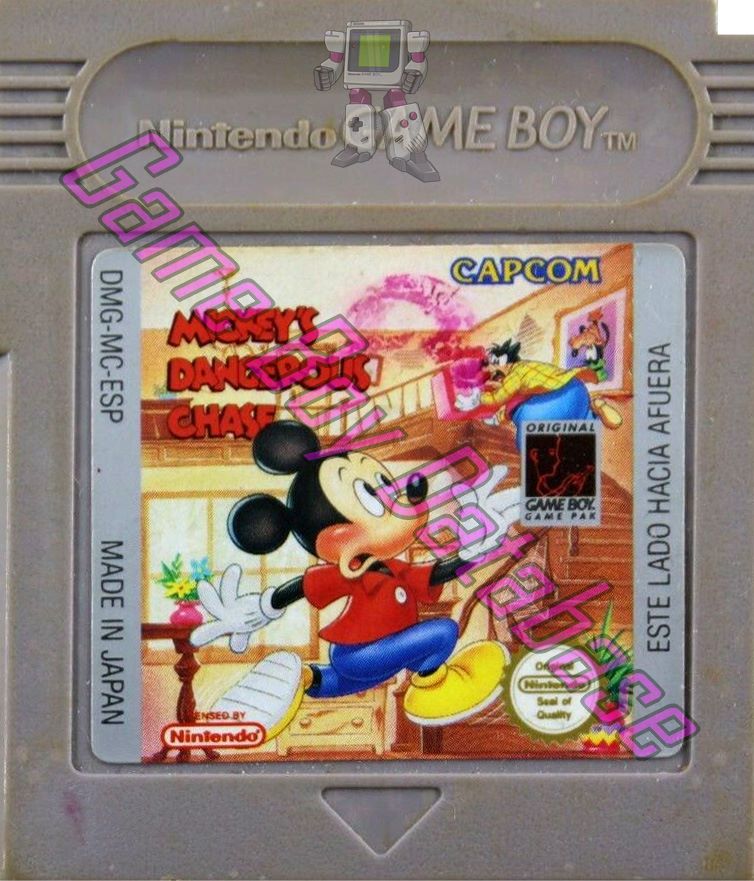 Mickey's Dangerous Chase ESP-1 Cartridge