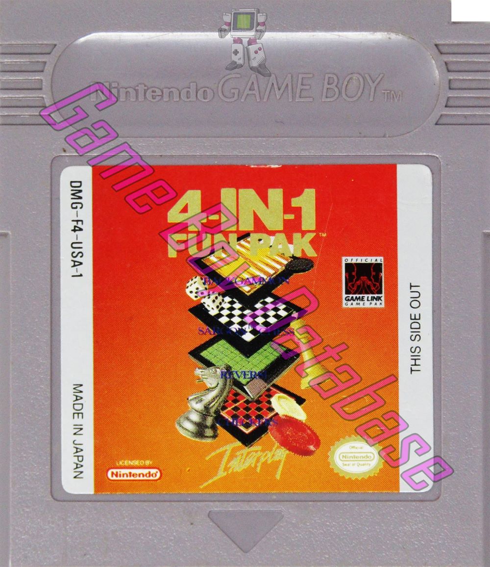 4 in 1 - Fun Pak USA-1 Cartridge