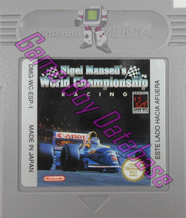 Nigel Mansell’s World Championship ESP-1 Cartridge