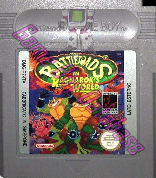 Battletoads in Ragnarok's World ITA-1 Cartridge