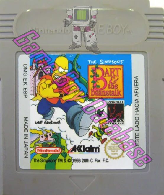 Simpsons Bart & the Beanstalk (the) ESP Cartridge