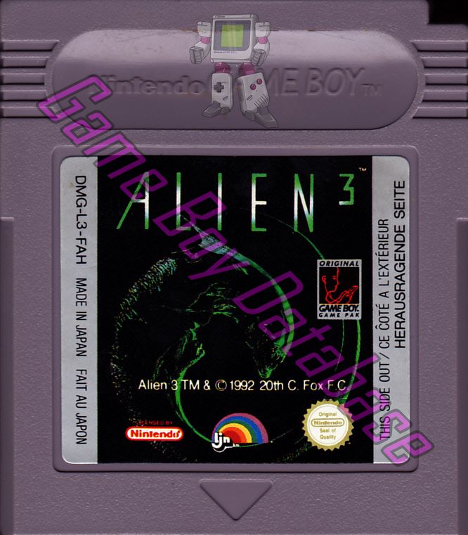 Alien 3 FAH-1 Cartridge