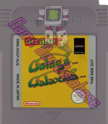 Arcade Classic no.3 Galaga - Galaxian AUS Cartridge